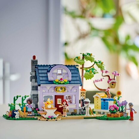 Lego Friends 42669 Imkershuis en Bloementuin