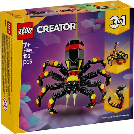 Lego Creator 31159 3in1 Wilde Dieren Spannende Spin