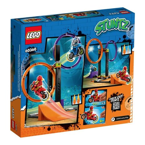 Lego City Stuntz 60360 Spinning Stunt Uitdaging