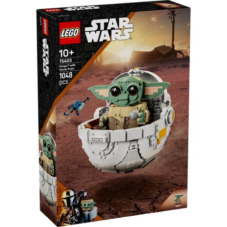 Lego Star Wars 75403 Grogu met Zweefkinderwagen