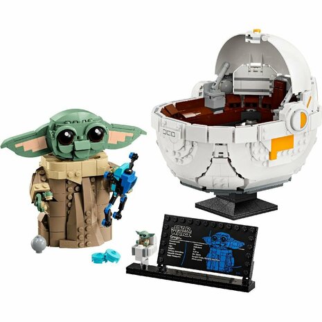 Lego Star Wars 75403 Grogu met Zweefkinderwagen