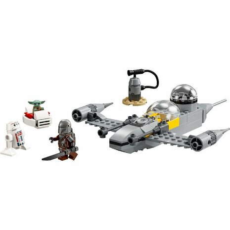 Lego Star Wars 75410 Mando en Grogu's N-1 Starfighter