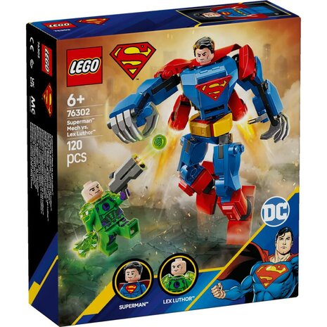 Lego Super Heroes 76302 DC Superman Mecha vs Lex Luthor