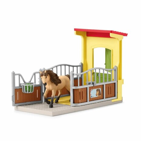 Schleich Ponybox met IJslanderhengst