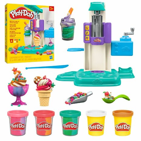 Play-Doh Regenboog IJsmaker Speelset