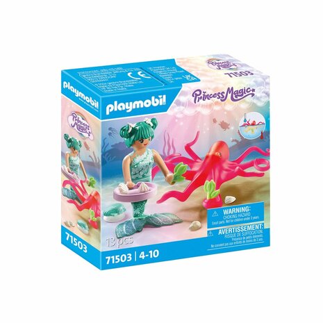 Playmobil 71503 Princess Magic Zeemeermin met Kleur Veranderende Octopus