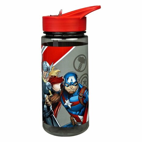 Scooli Drinkfles Marvel Avengers 500 ml Rood/Zwart