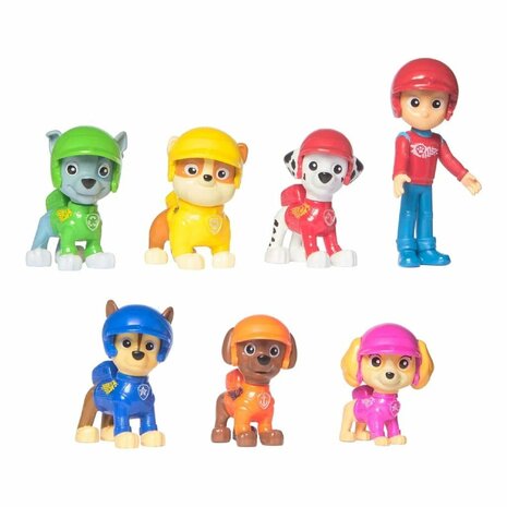 Paw Patrol Rescue Wheels Figuren 7 Stuks