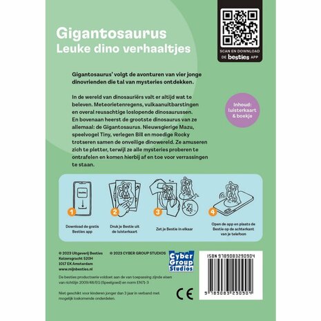 Besties Luisterkaart Gigantosaurus