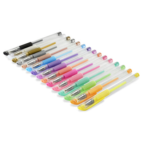 Hama Gelpennen Set Van 15 Pastel & Classic