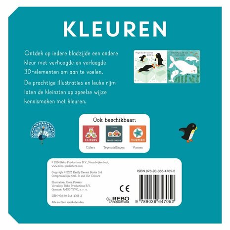 Boek 3D-Voelboek Kleuren