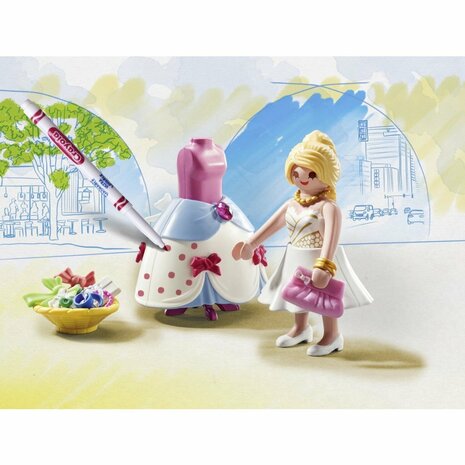 Playmobil 71374 Color Modieuze Jurk