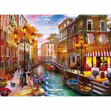 Clementoni High Quality Collection Puzzel Zonsondergang Venetië 500 Stukjes