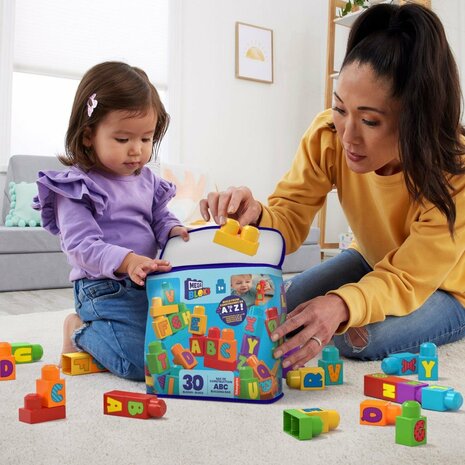 Mega Bloks ABC Blokken 30 Stuks