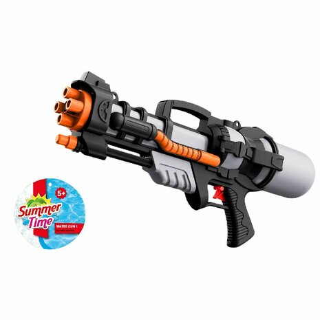 Summertime Waterpistool 49 cm Oranje/Zwart/Grijs