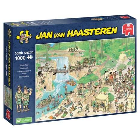 Jumbo Jan Van Haasteren Puzzel Jungle Tour 1000 Stukjes