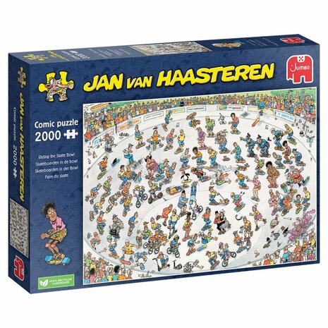 Jumbo Puzzel Jan Van Haasteren Skatebowl 2000 Stukjes