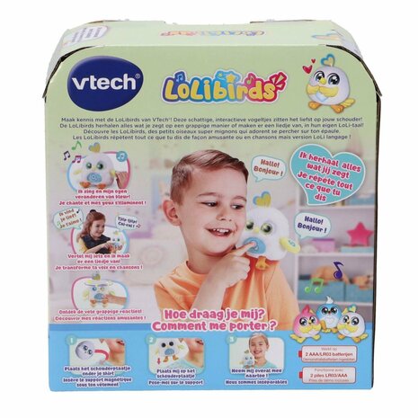 VTech Kidi LoliBirds + Licht en Geluid Wit