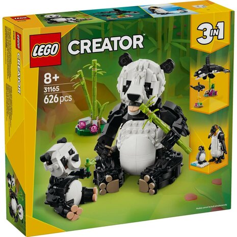 Lego Creator 31165 Wilde Dieren Pandafamilie