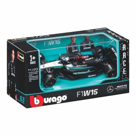 Bburago Mercedes F1W15 Russel 1:43