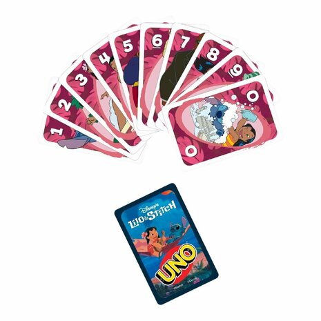 Mattel Uno Disney Lilo en Stitch