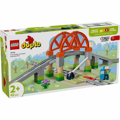 Lego Duplo 10426 Town Treinbrug en Rails Set