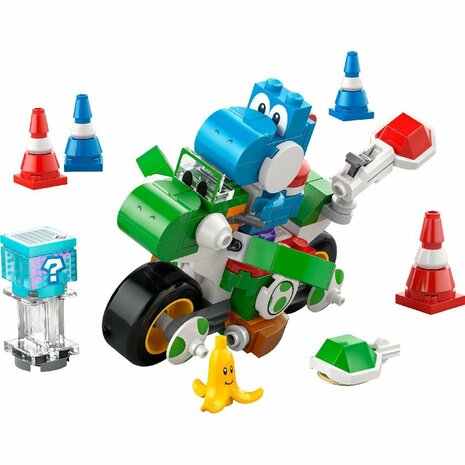 Lego Super Mario 72031 Mario Kart Yoshi-Crosser + Geluid