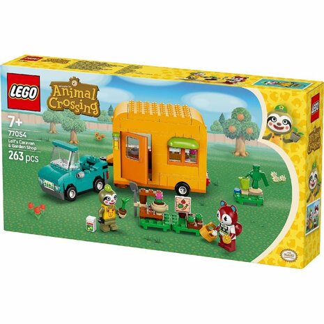 Lego Animal Crossing 77054 Leifs Caravan en Winkel