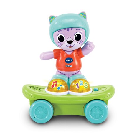 VTech Baby De Skateboard Kat Kato + Licht en Geluid