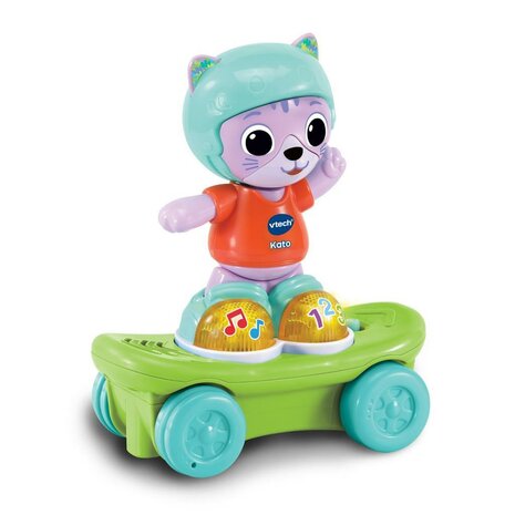 VTech Baby De Skateboard Kat Kato + Licht en Geluid