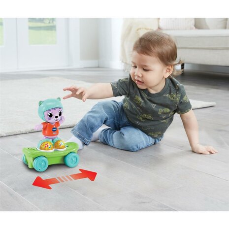 VTech Baby De Skateboard Kat Kato + Licht en Geluid