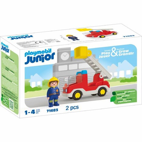 Playmobil 71683 Junior Brandweerwagen met Ladder