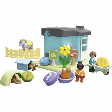 Playmobil 71690 Junior Dierenpension met Voerautomaat