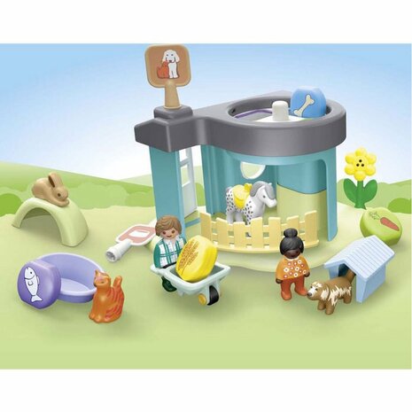 Playmobil 71690 Junior Dierenpension met Voerautomaat