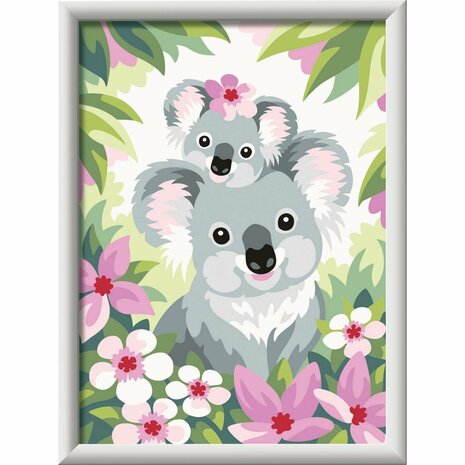 Ravensburger CreArt Schilderen op Nummer Koala's