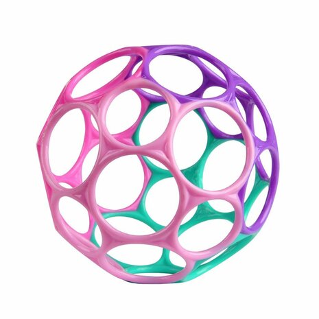 Oball Original Klassiek Easy Grip Roze/Paars/Groen