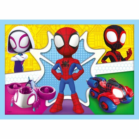 Trefl Spidey and Friends 4in1 Puzzel 12-24 Stukjes