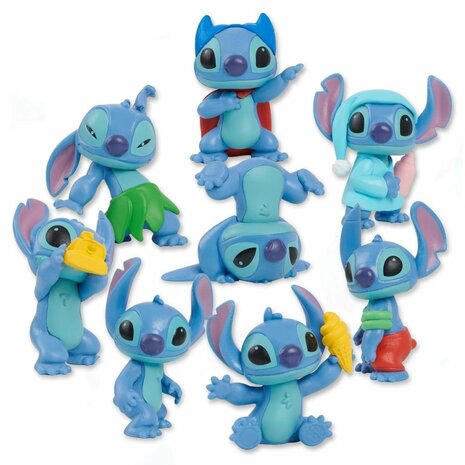 Disney Stitch Figuren 8 Stuks
