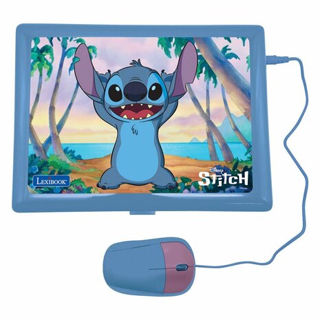 Disney Stitch Laptop Nederlands/Frans Blauw/Paars