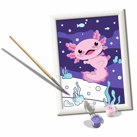 Ravensburger CreArt Schilderen op Nummer Axolotl