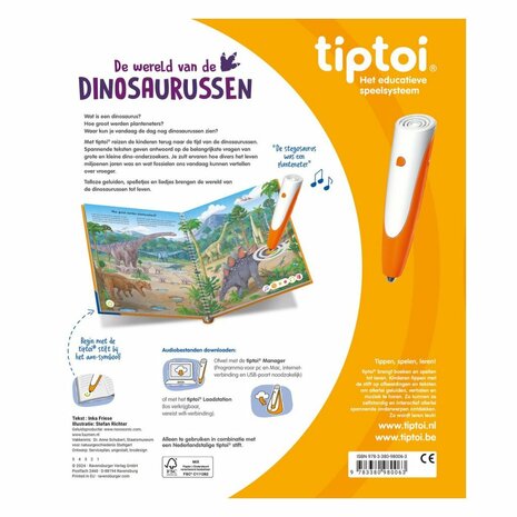 Tiptoi Boek Wij Ontdekken de Dinosaurussen