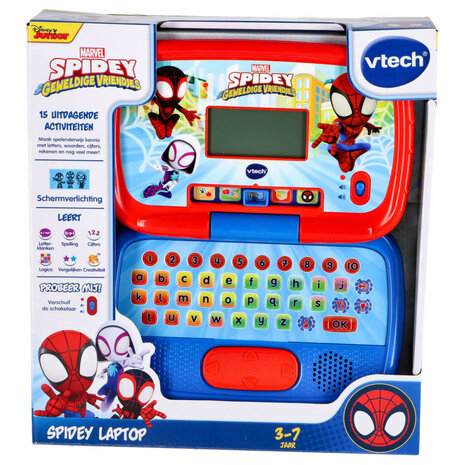VTech Spidey Leercomputer Rood/Blauw