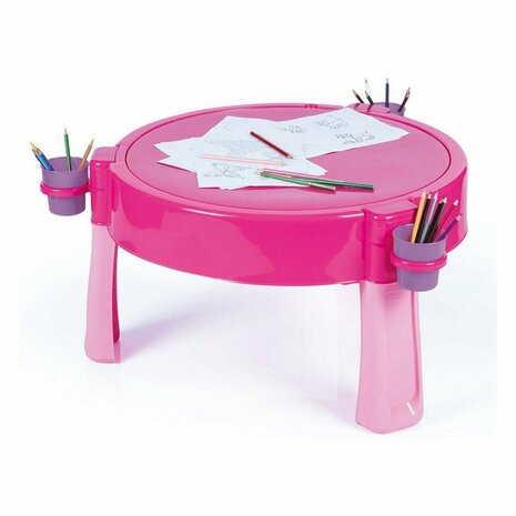Dolu Eenhoorn Activiteitentafel Roze