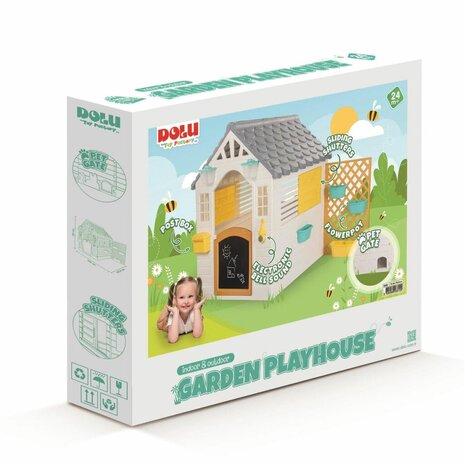 Dolu 3310 Garden Speelhuis met Accessoires 140x127x107.5cm