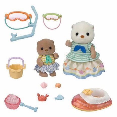 Sylvanian Families 5804 Zeeotter Splashy Snorkel Set