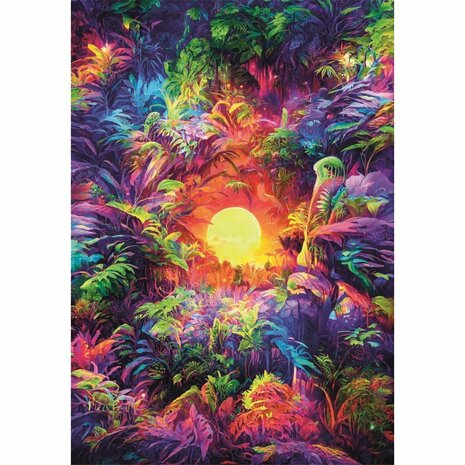Clementoni Colorboom Collection Puzzel Jungle 500 Stukjes