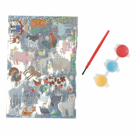 Creafun Schilderen op Canvas + Stickers