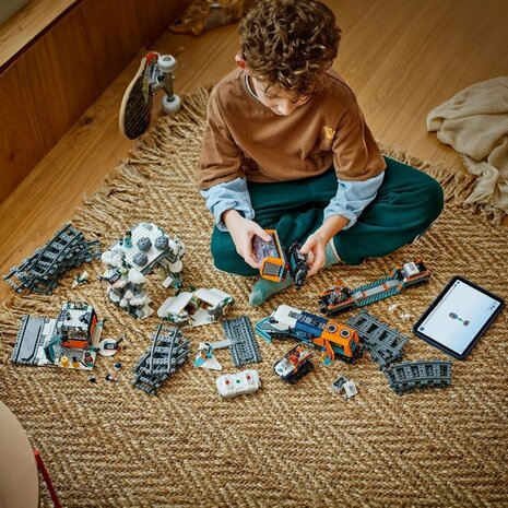 Lego City 60470 Onderzoekstrein op de Noordpool