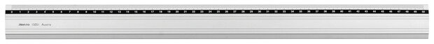Aristo AR-15051 Liniaal 50cm Aluminium Met Rubber Inleg