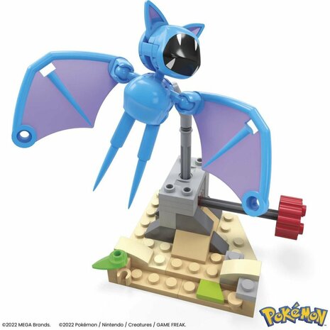 Pokémon Mega Bloks Zubats Midnight Flight 61-delig